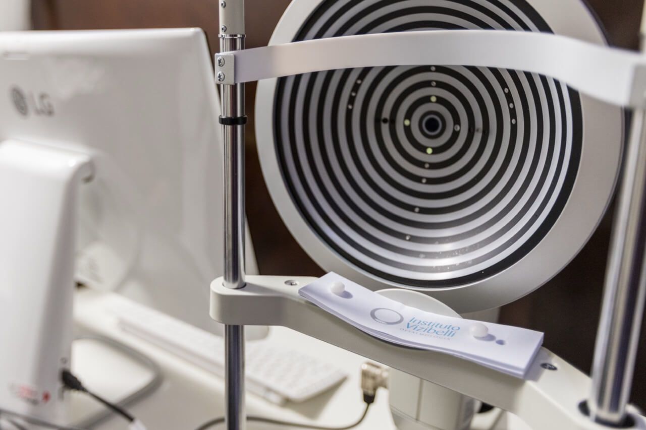 Equipamento para avaliação da córnea
